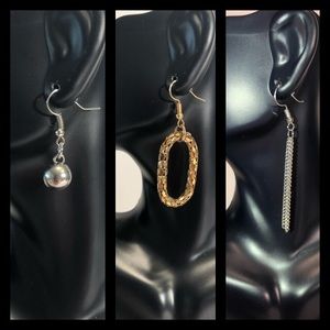 Paparazzi 3 pairs of earrings
